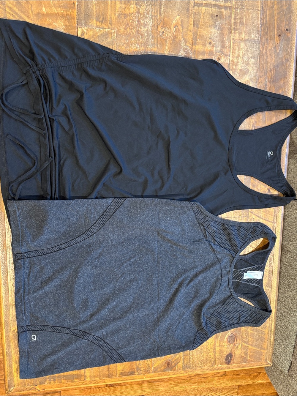 GAP Black Racerback Tank Tops (Pair)